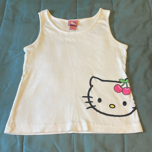 Y2K Hello Kitty Tank Top White Large Cherry Sanrio
Edgy Cat 00 Grunge Baby Glam - Picture 9 of 14